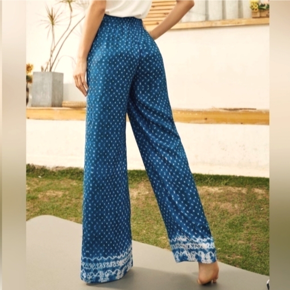 Simple Suzanne Betro Wide Leg Palazzo Pants Sz 2X - Picture 2 of 8